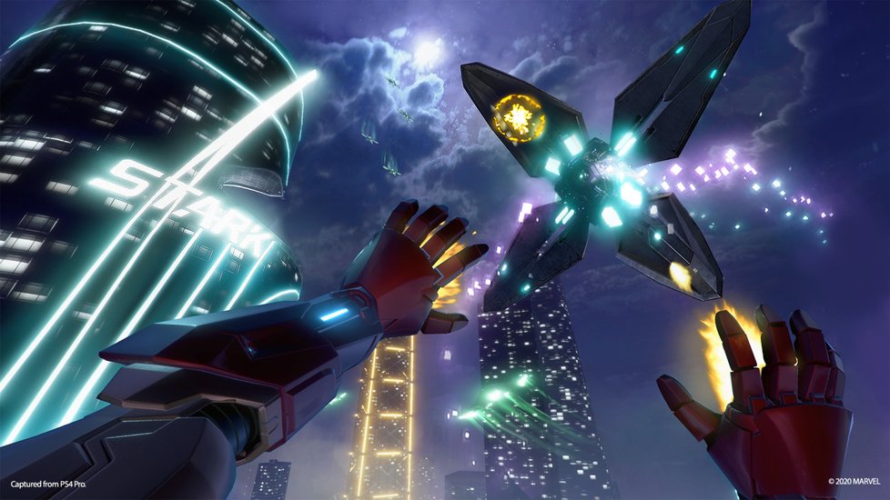 Oficiální screenshoty k videohře Marvel’s Iron Man VR.
