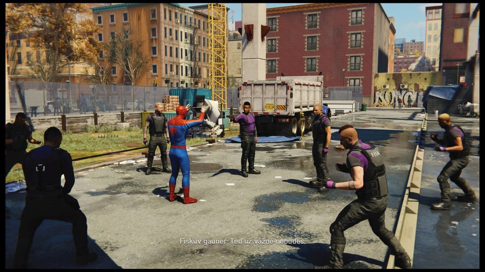 Marvel’s Spider-Man pro PlayStation 4.