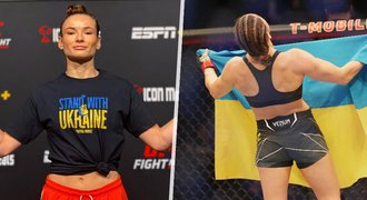 Ukrajinská bojovnice z UFC se bojí o rodinu: Znám lidi, co zemřeli!