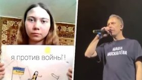 Krásné gesto ruské kapely: Máše (12) zavřeli tátu za obrázek: Zpěvák si oblékl triko s jejím jménem