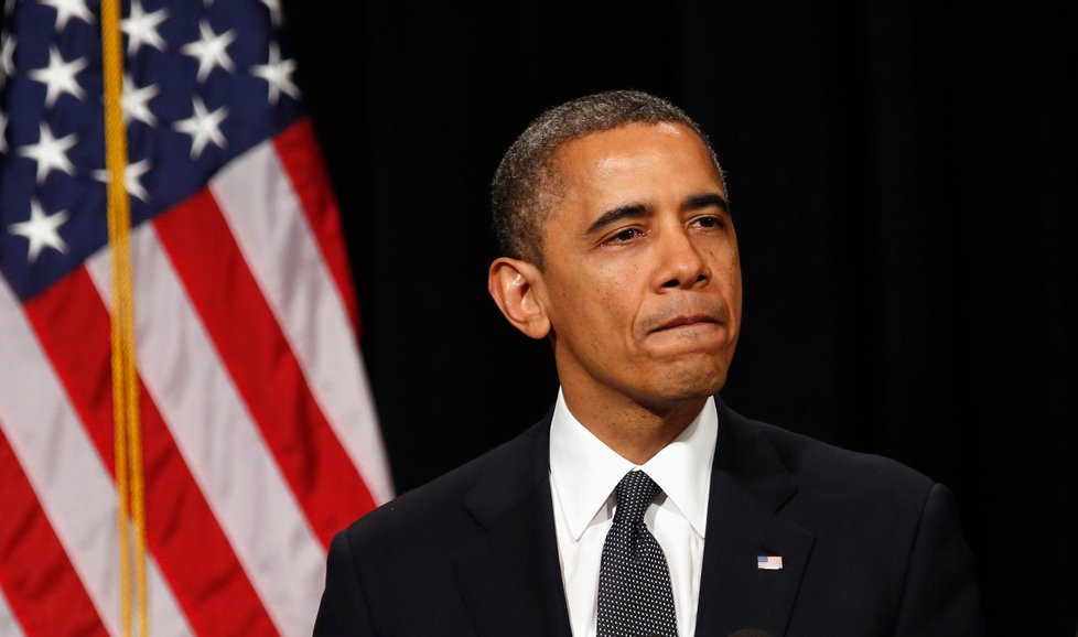 Prezident Obama neskrýval, jak hluboce ho masakr v Newtownu zarmoutil