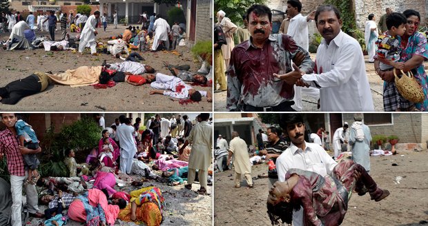 Mrtvé děti po masakru v Pákistánu: Pumový útok v kostele nepřežilo 78 lidí!