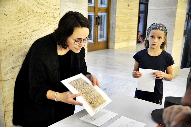Děti poznávaly blíže prezidenta Masaryka. Akce byla v rámci probíhající výstavy v nové budově Národního muzea.