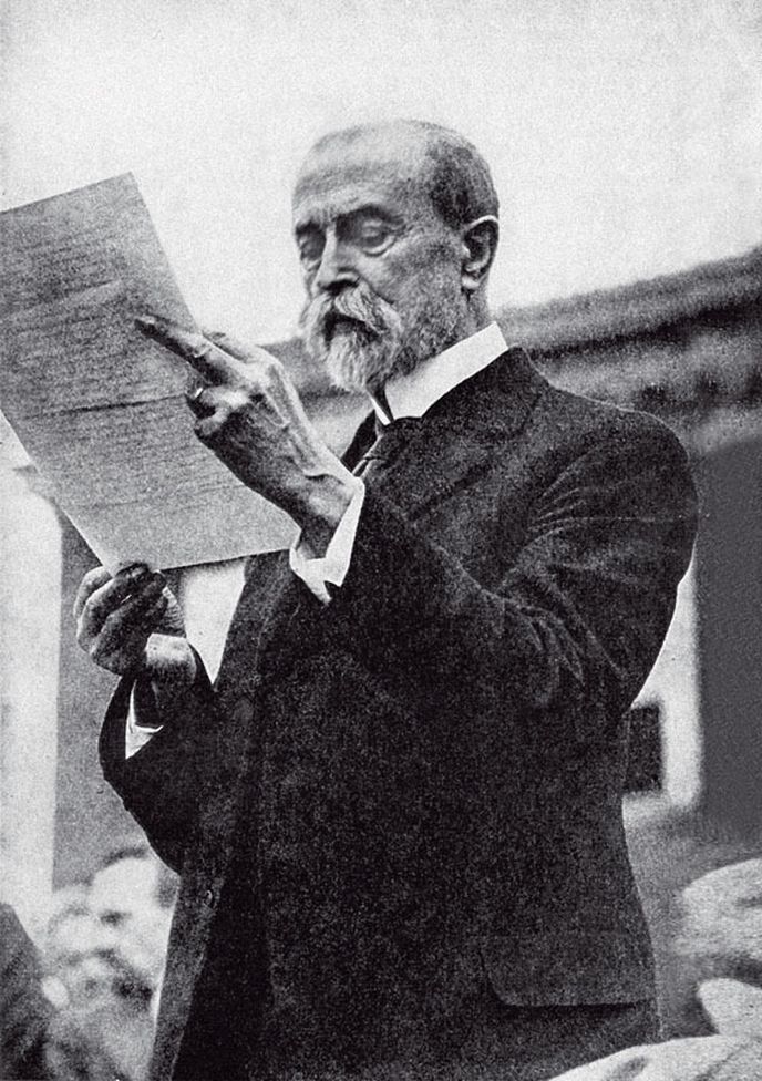 Tomáš G. Masaryk.