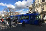 Modrý šíp připomene na cestách Brnem stoleté výročí vzniku Masarykovy univerzity.