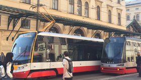 V okolí ulice Na Poříčí budou muset tramvaje jezdit po náhradních trasách.