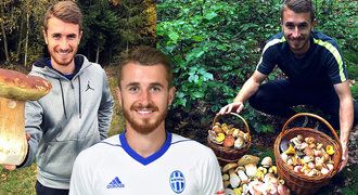 Fotbalista Mašek má skutečně netradiční hobby: Hraje první houbařskou!