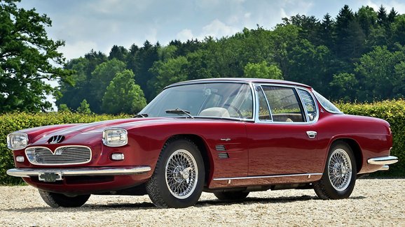 Maserati 5000 GT (1959–1964): Exkluzivní kupé pro íránského šáha i mexického prezidenta