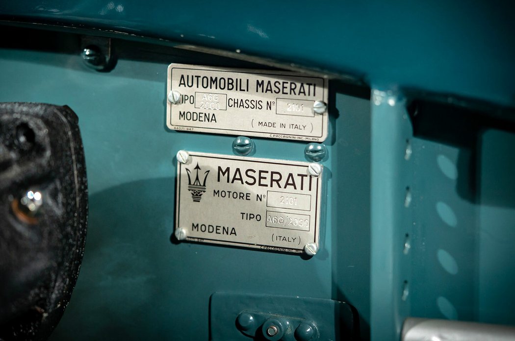 Maserati A6G/54 2000 Spyder by Zagato (1955)
