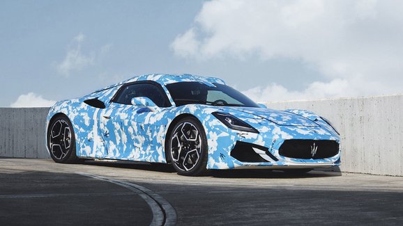 Maserati dál poodhaluje nový kabriolet, M20 Cielo odhalí již brzy