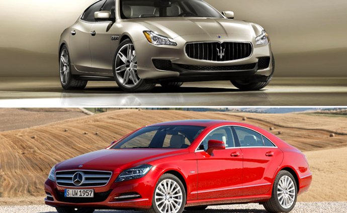 Designový duel: Maserati Quattroporte vs. Mercedes-Benz CLS