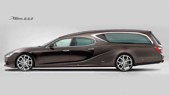 Pohřebák Maserati: Na druhou stranu stylově