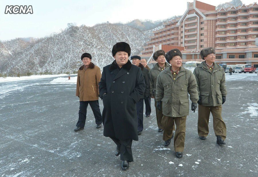 Kim Čong-un nechal zbudovat zimní resort Masikrjŏng, aby udělal dojem.