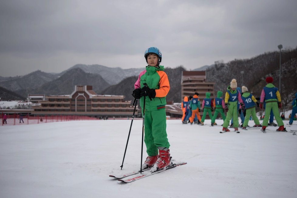 Lyžařské středisko Masikrjong v Severní Koreji