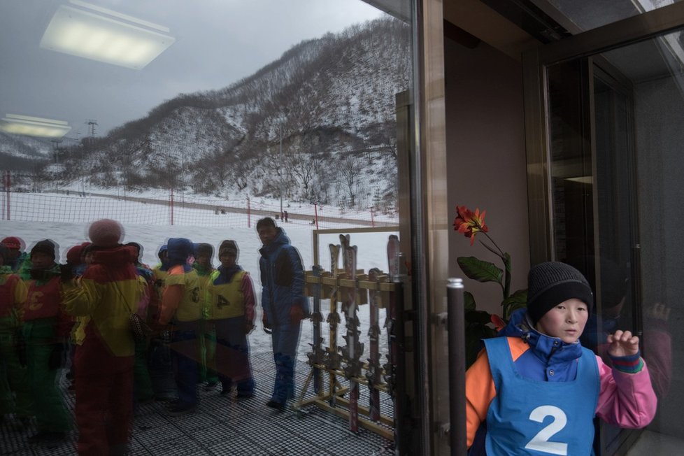 Lyžařské středisko Masikrjong v Severní Koreji