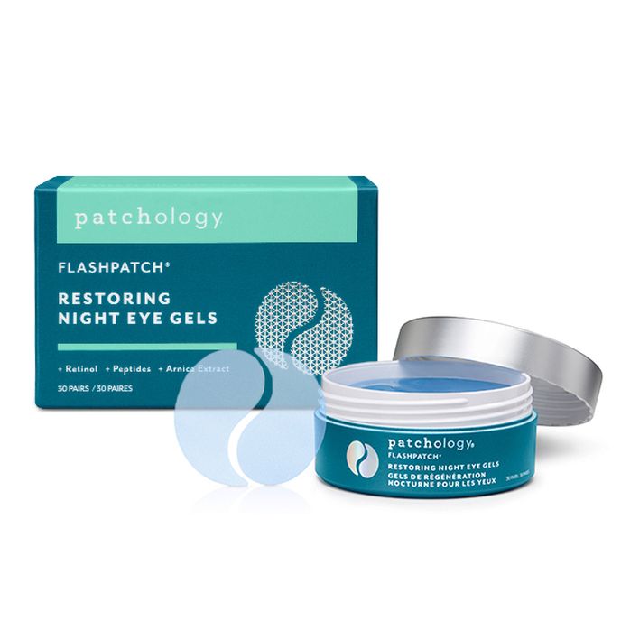 Obnovující noční gelová maska na oči Flashpatch Restoring Night Eye Gels, Patchology, 1090 Kč/30 polštářků