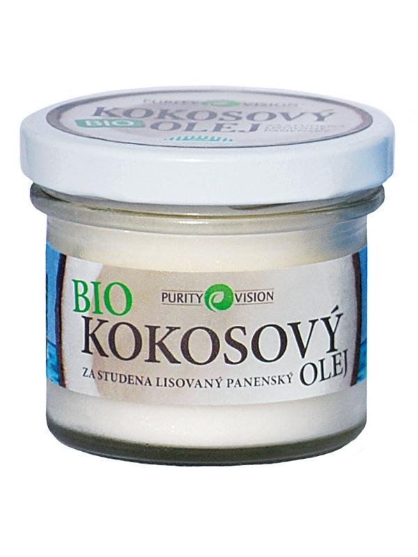 Purity Vision Bio, kokosový olej, 97 Kč, koupíte na www.organictime.cz