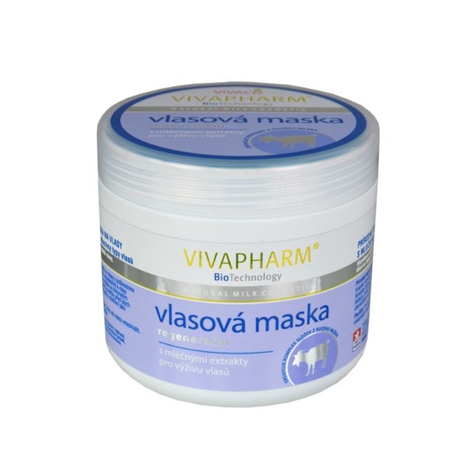 Kozí regenerační vlasová maska, Vivapharm, vivaco.cz, 159 Kč/600 ml