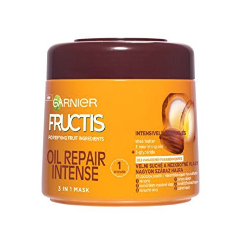 Intenzivní maska Oil Repair, Garnier Fructis, 120 Kč. Koupíte v síti drogérií.