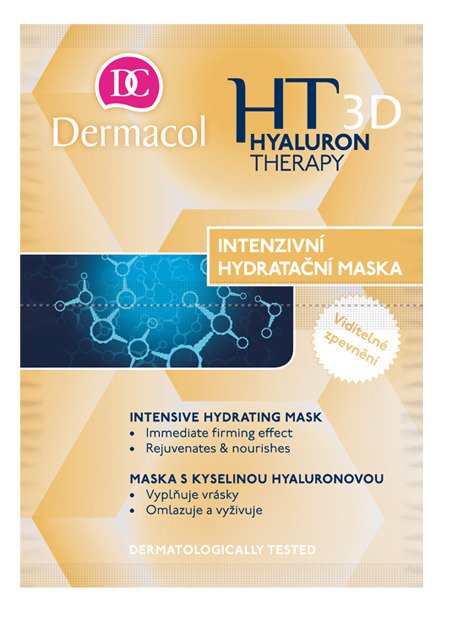 Dermacol 3D Hyaluron Therapy Mask, 69 Kč, koupíte v síti drogerií nebo na www.dermacol.cz