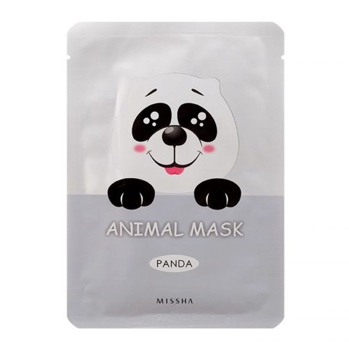 Bělící plátýnková maska Animal Mask Panda, MISSHA, 79 Kč, www.missha.cz