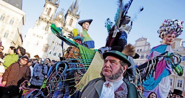 Carnevale Praha zahájí masopust průvodem masek.