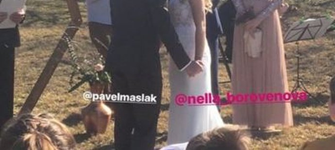 Nella a Pavel Maslákovi si ve čtvrtek řekli ano