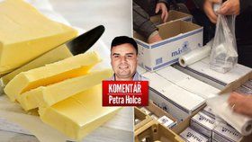 Cenu másla si Češi zvyšují sami svojí hysterií.