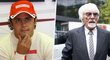 Bernie Ecclestone a Felipe Massa