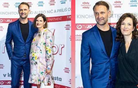 Kostková na slovenské premiéře Nikdy neříkej nikdy: Utajené těhotenství!