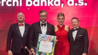 Mastercard bankou roku je opět Komerční banka, mezi pojišťovnami dominovala Kooperativa