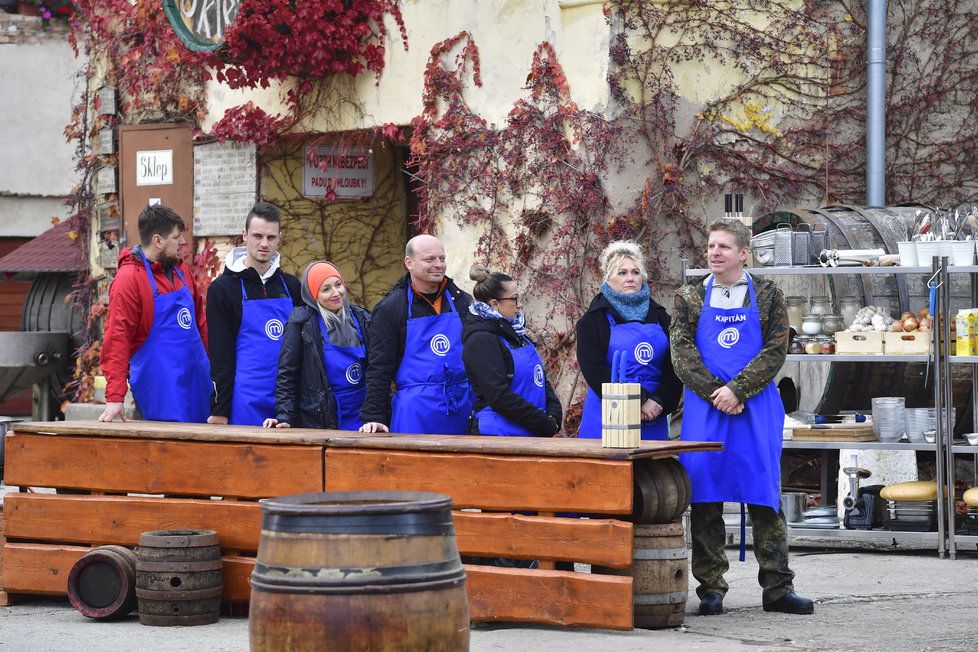 MasterChef Česko - venkovní zabijačka.