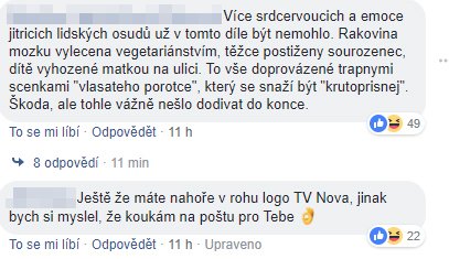 Diváci kritizují pořad MasterChef, že jim připomíná kvůli dojemným příběhům Poštu pro tebe.