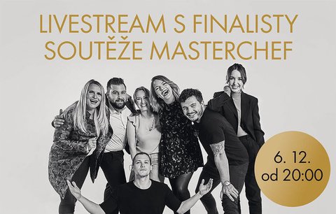 Livestream časopisu F.O.O.D. s finalisty soutěže MASTERCHEF 