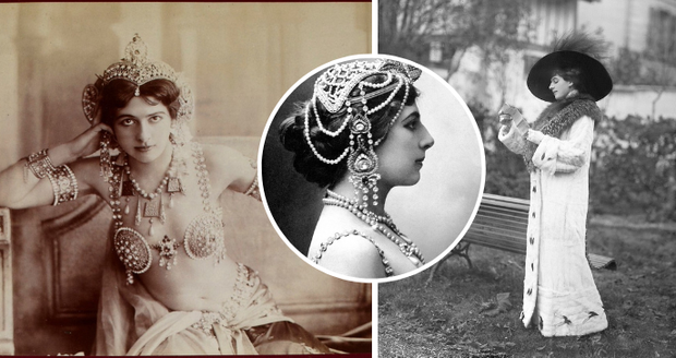 Sexy špionka se nahoty nebála: Mata Hari skončila jako obětní beránek? Popravčí četě poslala polibek