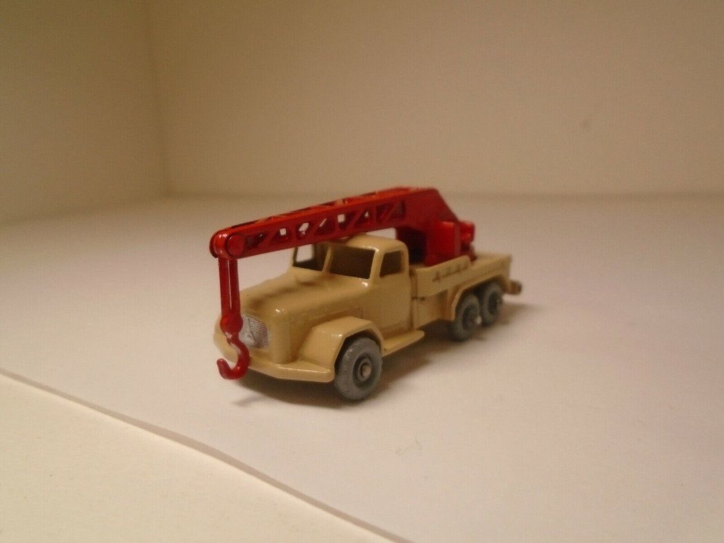 Matchbox No.30 Brown Magirus Deutz Crane 1961