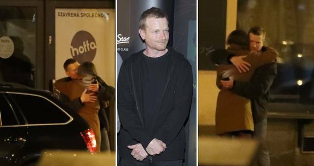 Matěj Hádek s tajemnou brunetou