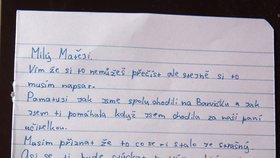 Dopisy od spolužáků