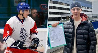 Juniorský hokejový reprezentant Pinkas slaví: Porazil rakovinu!