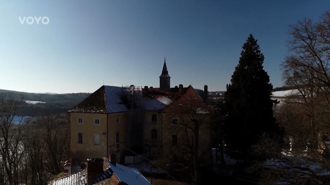 Zámek Matěje Stropnického v Osečanech na Příbramsku v pořadu Výměna manželek