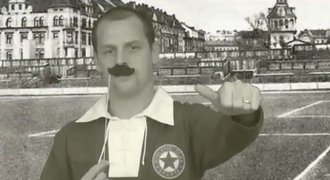 VIDEO: Jako Freddie Mercury! Sparťané knírem provokují Slavii