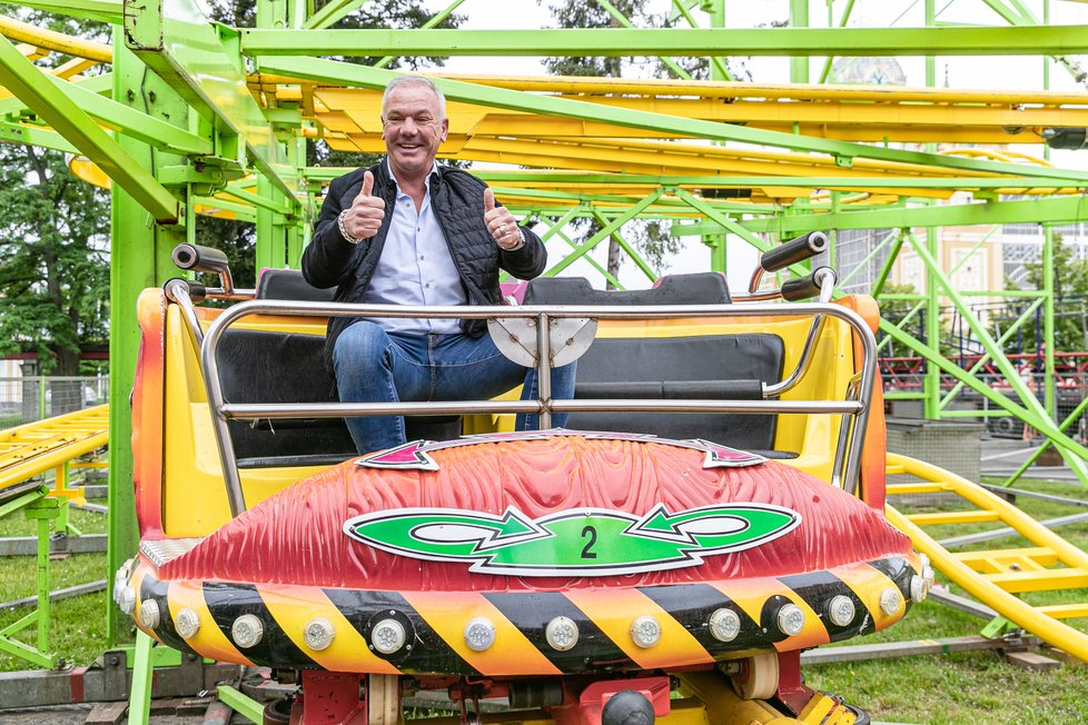 Hans De Voer si návštěvy Prahy pochvaluje, také on se sem pravidelně vrací se svými atrakcemi.