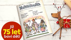 Časopis Mateřídouška slaví 75. výročí.