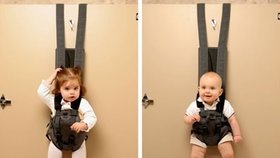 Skvělý vynález pro maminky: Praktický držák na miminka!