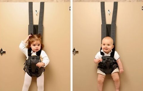 Skvělý vynález pro maminky: Praktický držák na miminka!