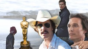 HIV pozitivní kovboj, bídák z burzy a starostlivý táta: Tak má Mathew McConaughey našlápnuto pro Oscara