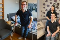 Martin (16) s obrnou by rád studoval zdravotní fakultu: Pomohl by mu motorek na vozík
