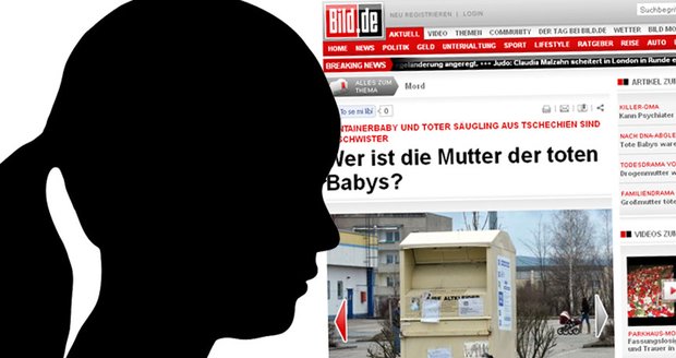 Kdo je záhadná žena, která nechala jednoho kojence v německém kontejneru a druhého pohodila do příkopu v Rotavě na Sokolovsku?