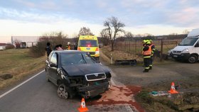 Mladá řidička za jízdy kontrolovala dcerku: Vyjela ze silnice a nabourala