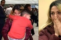 Chlapce (5) zadrželi na letišti v poutech. Podle Trumpa byl hrozbou USA